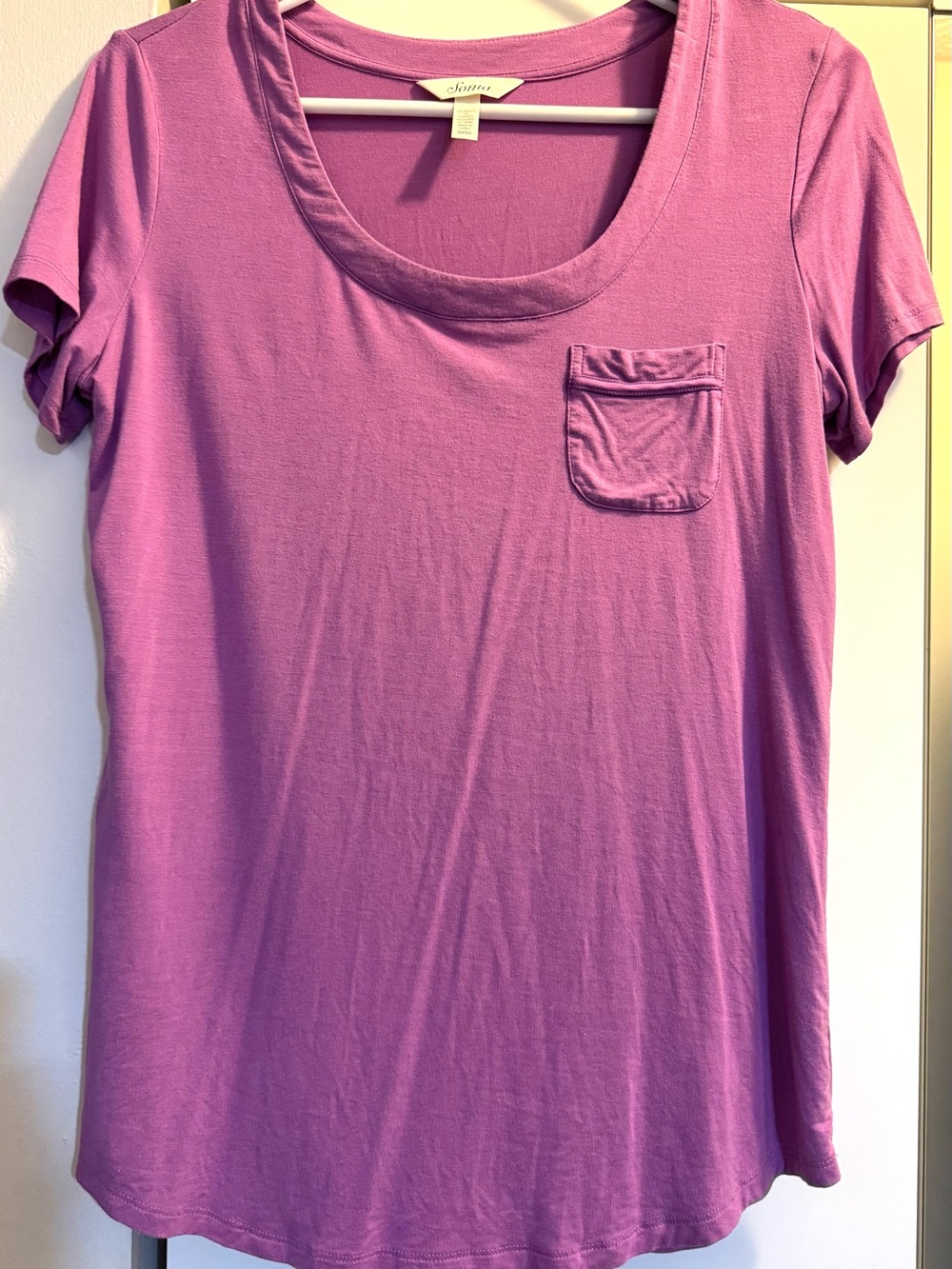 Soma Women’s Lilac Pajama T-shirt top size small